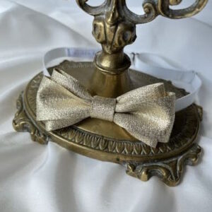 noeud papillon dore enfant