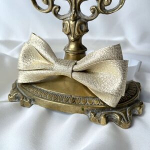 noeud papillon dore homme