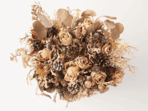 bouquet fleurs fraiches seche