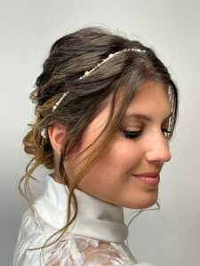 headband perles mariee