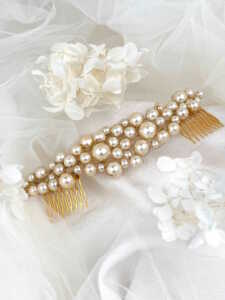 peigne mariee en perles