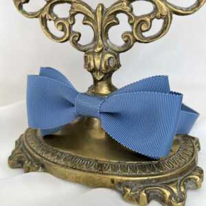 noeud papillon homme bleu orage