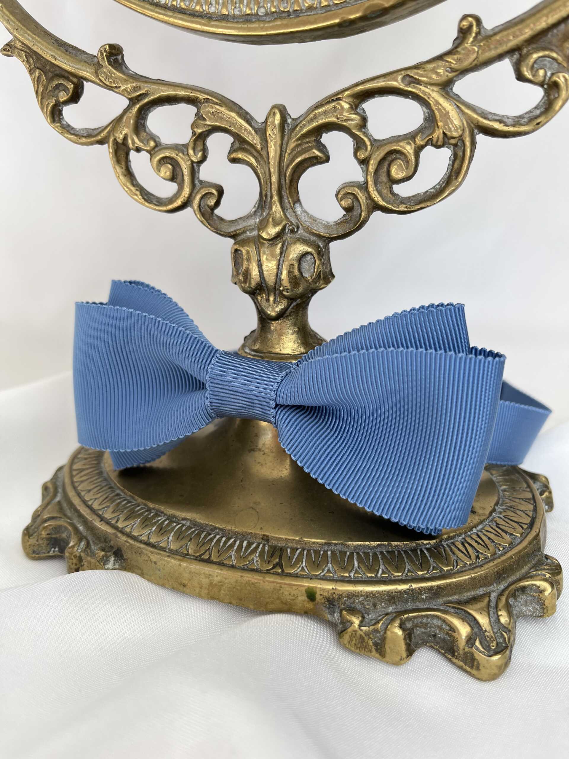 noeud papillon homme bleu orage