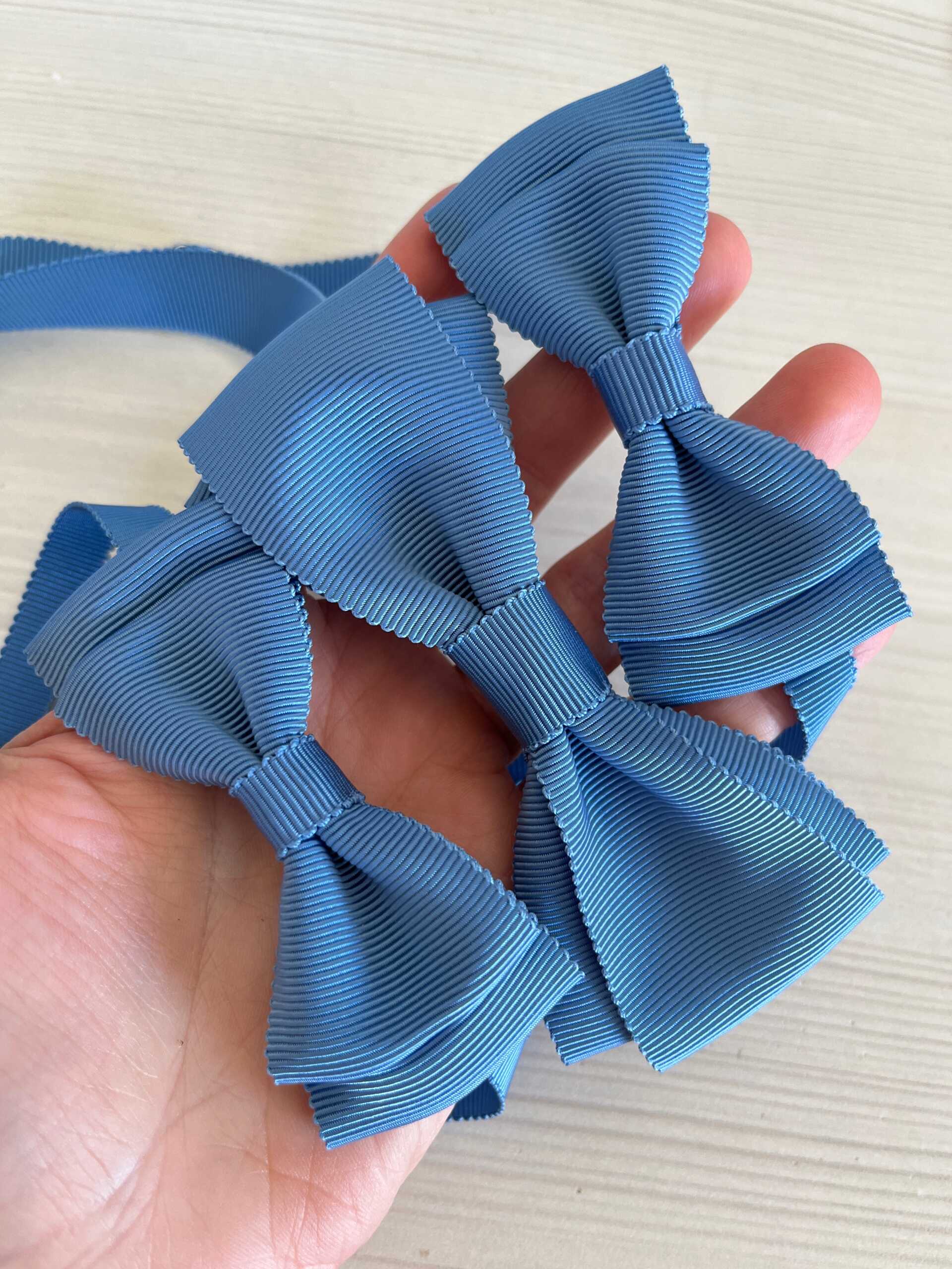 noeud papillon homme enfant bleu orage